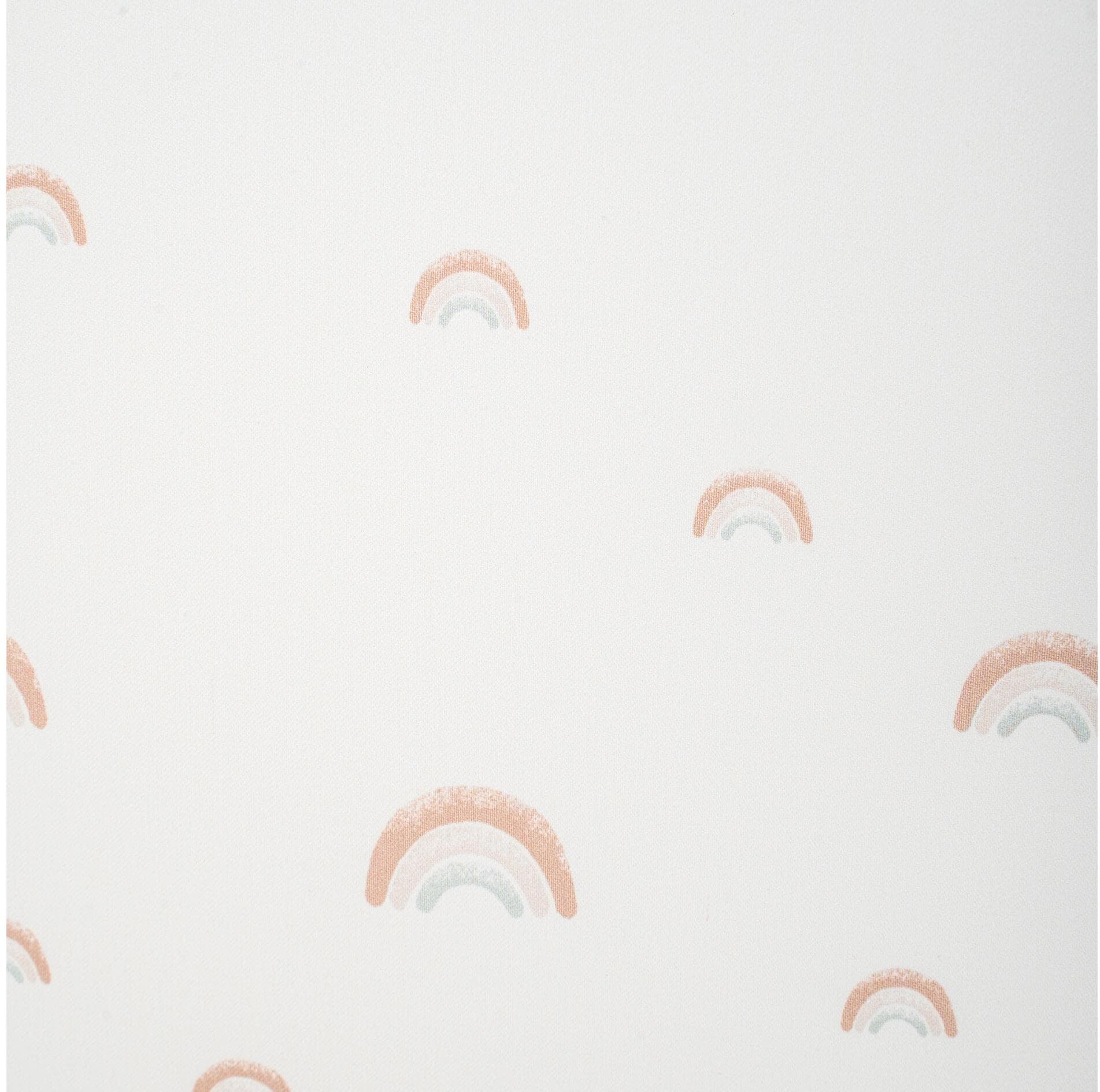 Bettnestchen JULIUS ZÖLLNER "Organic Rainbow 180 cm", Baby, bunt (bunt, weiß), Obermaterial: 100% Baumwolle, Bettnestchen Bettnestchen bunt, weiß Einheitsgröße