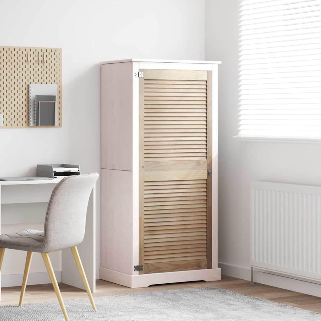vidaXL Porte de Cabinet avec porte Naturel 140,5 x 59,5 cm