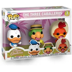 Funko Disney POP! Vinyl pack 3 figurines The Three Caballeros 9 cm