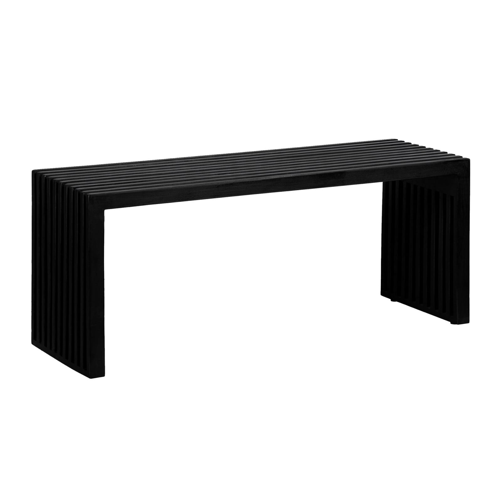 Lewis & Loft Halbankje Lexi - FSC mangohout - Zwart