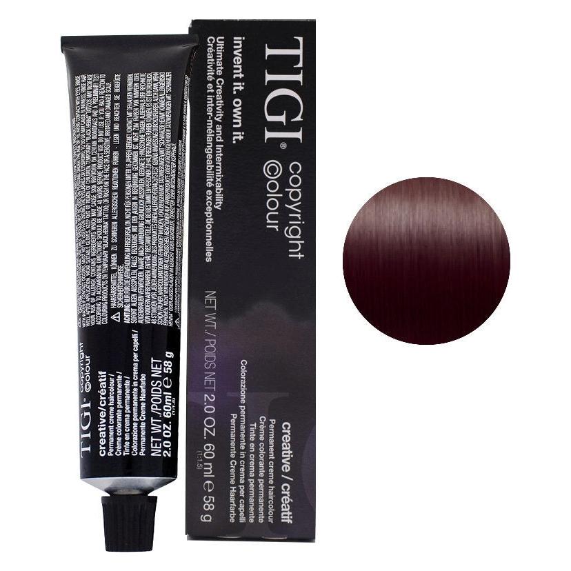 Tigi Kreativfarbe 65ml 4/2 Violettbraun (4/2 Medium Brown Violet, 4/2 Mehrfarbig, 4/2 Mittelbraun Violett, 4/2 Violettbraun) (34561468)