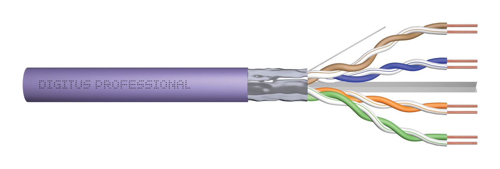 Digitus CAT 6 F/UTP Verlegekabel, 305 m, Simplex DK-1623-VH-305
