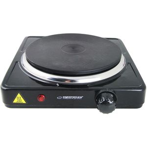 esperanza Kochplatte EKH002K, Einzelkochplatte, schwarz, 1500 Watt