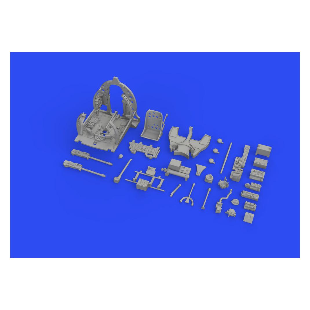 Eduard A6M3 cockpit PRINT for (648800)