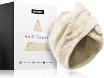 Notino Spa Collection Hair Towel toalha para cabelo Beige 1 un.. Spa Collection Hair Towel