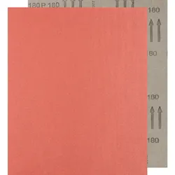 PFERD TOOLS Papier Schleifbogen Korund 230x280mm BP universell für Holz, Farbe und Lack - 45015218