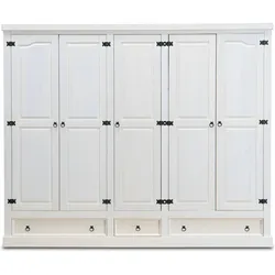 Ebuy24, Kleiderschrank, Kleiderschrank New Mexico (244 x 58 x 196 cm)