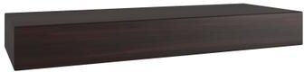 AquaTeak Sermata Floating Hollow Teak Wall Shelf
