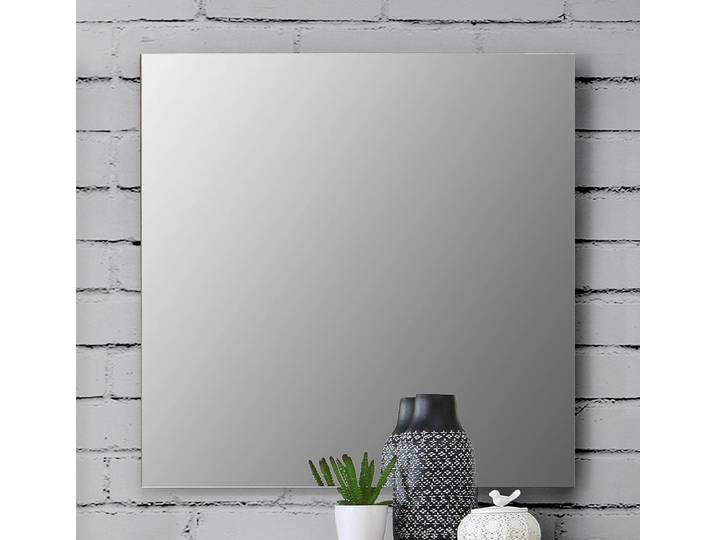 Miroir 80 x 80 x 1cm Marron Panneau aggloméré plaxé 80 x 80 x 1cm