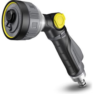 Kärcher Gartenbrause Metall Multifunktion Premium, 4 Sprühbilder, stufenlose Regulierung, frostsicher