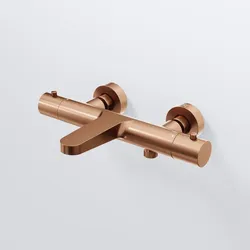 Steinberg Serie 340 Wanne-AP-Thermostat 1/2′′, Kupfer gebürstet 340 3100 BC