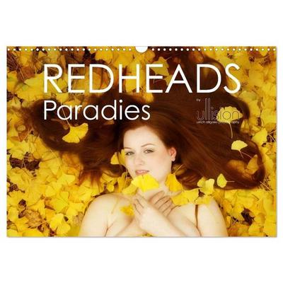 REDHEADS Paradies (Wandkalender 2027 DIN A3 quer), CALVENDO Monatskalender