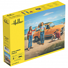Heller - 1970s Urban People - 1:24 - 27 Teile - 3 Figuren 304973