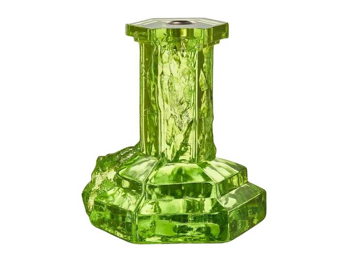 Kosta Boda Rocky Baroque Kerzenhalter 175mm Kryptonit