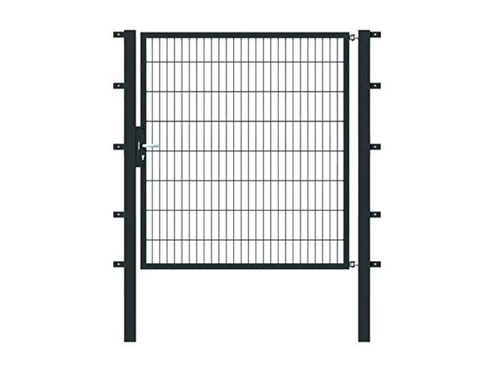 Alberts 647537 Einzeltor Flexo mit Zubehör verschiedene Breiten und Höhen anthrazit Breite 150 cm Höhe 160 cm