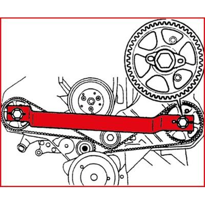 KS TOOLS Montagewerkzeug, Nockenwelle 400.9013 für VW Skoda