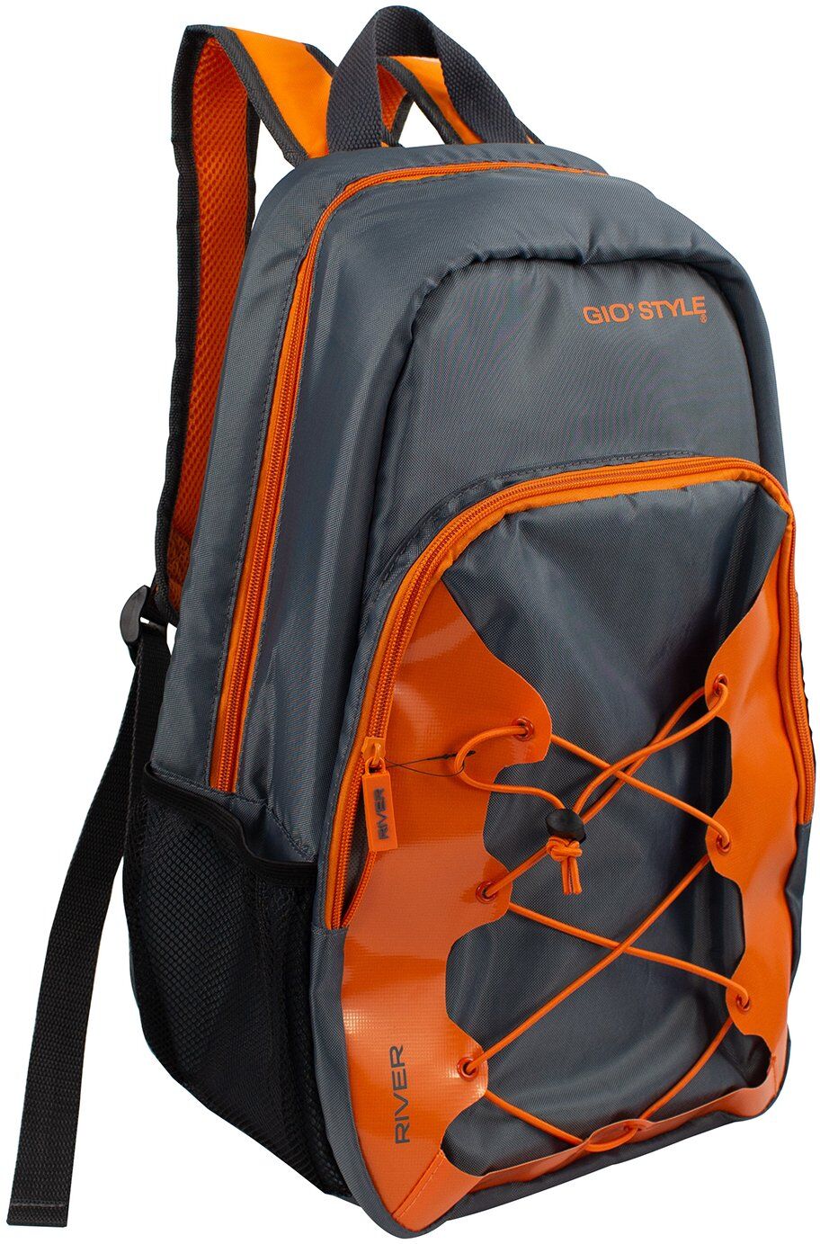 Zaino termico Giò Style 2305372 RIVER Medium Grigio e Arancio