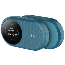 ZTE Router U10S Pro 4G Mobile WiFi6 Hotspot, Router, Türkis, Blau