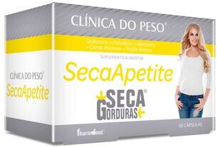 Clínica do Peso Comprimidos Seca Gorduras Apetite 60 cápsulas