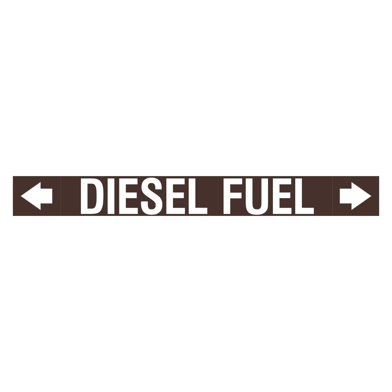 Brady ASME - Rohrmarkierer - Diesel Fuel (ASMEPM-100X920MM-DIESEL FUEL)