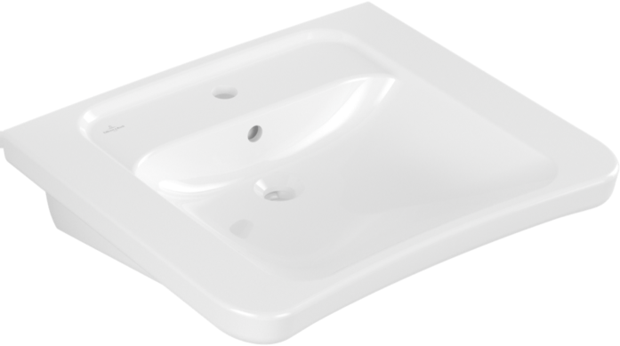 Villeroy und Boch Villeroy & Boch ViCare Waschtisch 517867T2 Vita, 65x55cm, weiß AntiBac C-Plus
