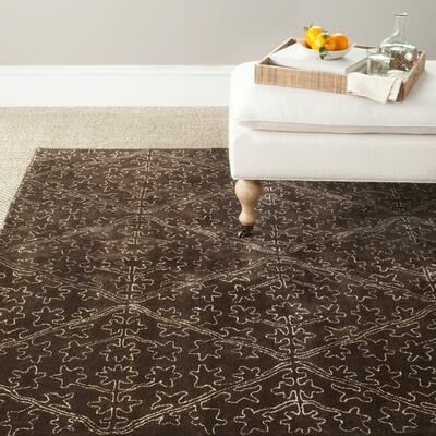 Martha Stewart by SAFAVIEH Strolling Rock Wool/ Viscose Rug