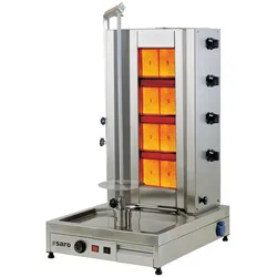 SARO Gas-Döner- / Gyrosgrill 4 Brenner Modell Tilla 4