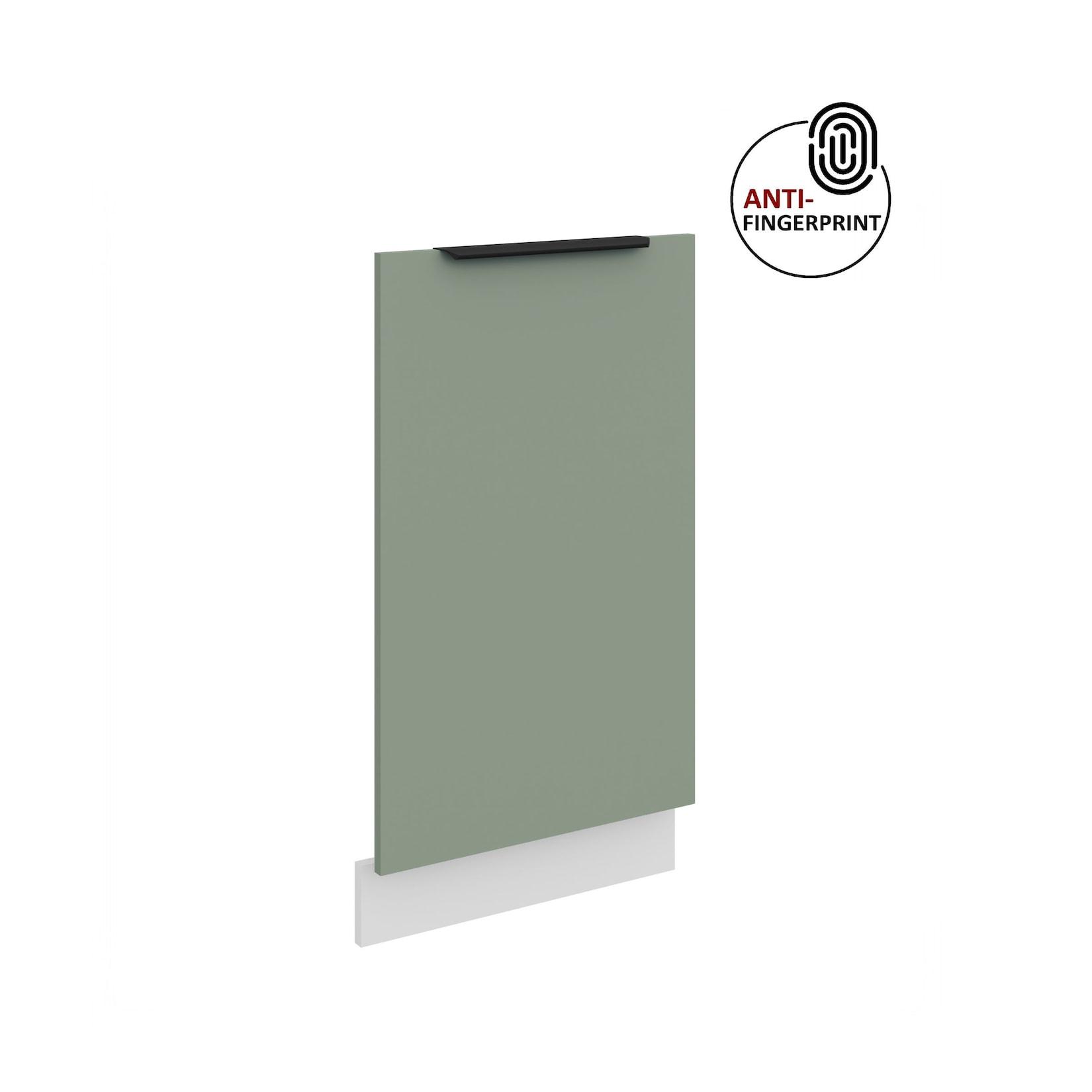 Frontblende für vollintegrierten Geschirrspüler 45 cm ARIA Aquamarin matt