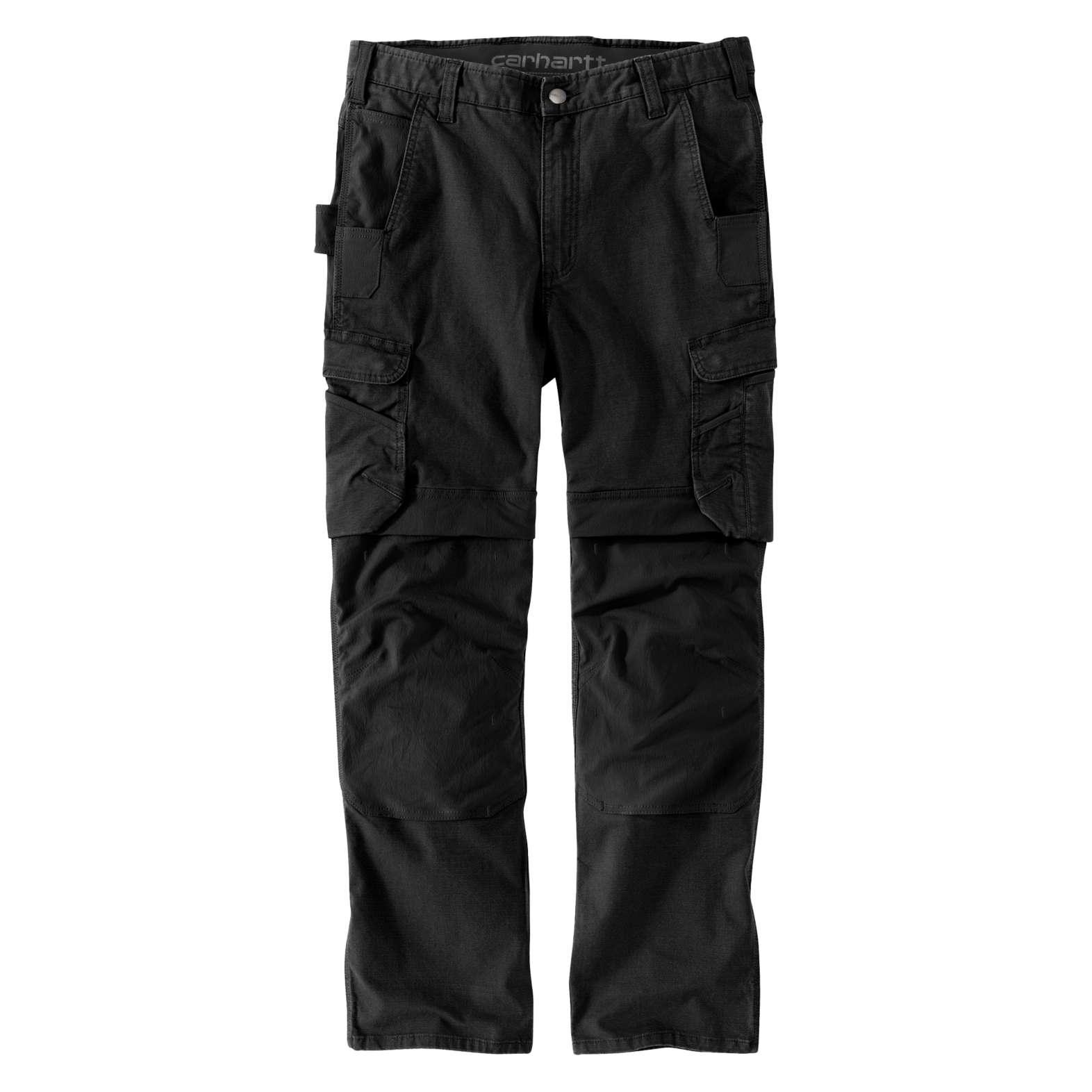 Carhartt Werkbroek Men Rugged Flex Steel Relaxed Double Front Cargo Black W42/L30 (W42/L30) (59799346)