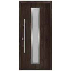 Hörmann Ecostar Haustür "ISOPRO IP 700S",night oak,110 x 210 cm (B x H)