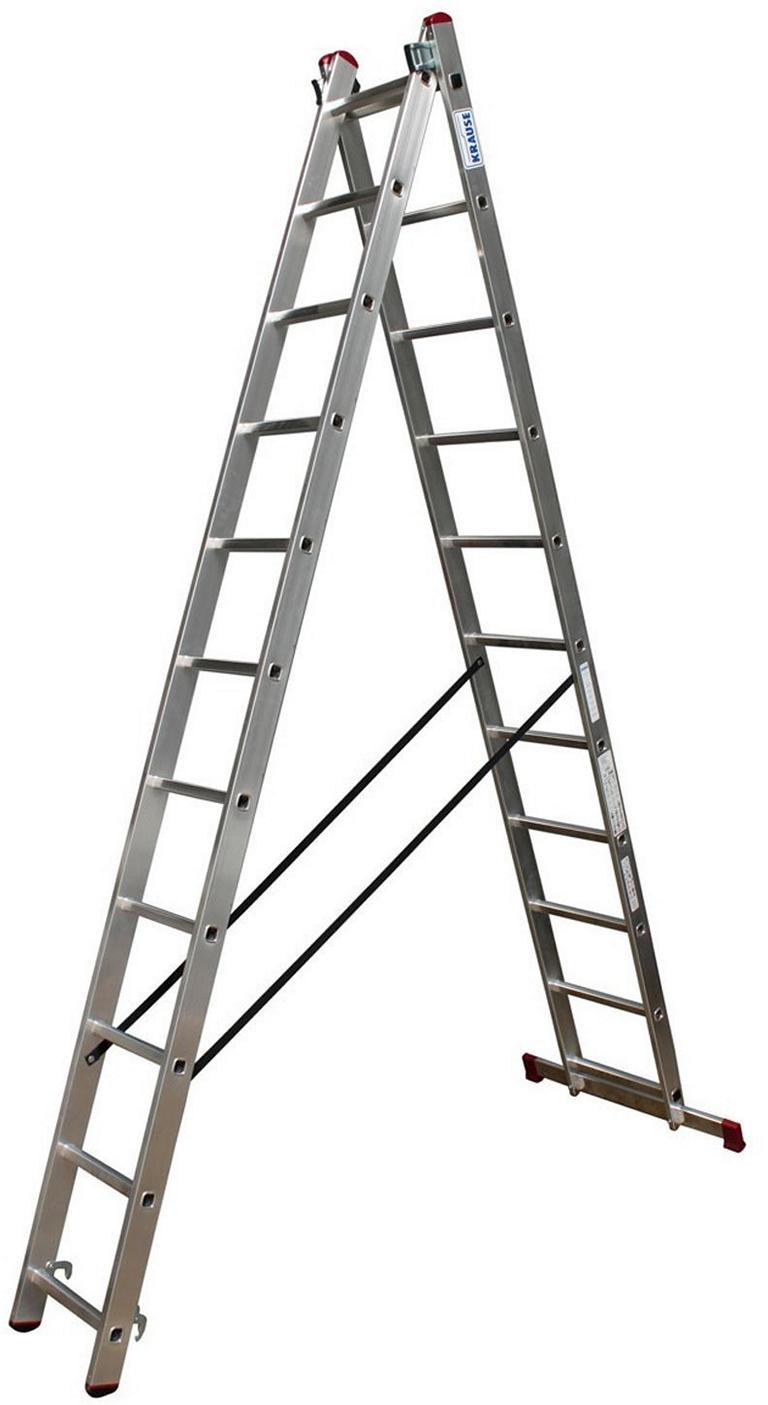 KRAUSEWERK CORDA Mehrzweckleiter 2x11 Sprossen, 09601393
