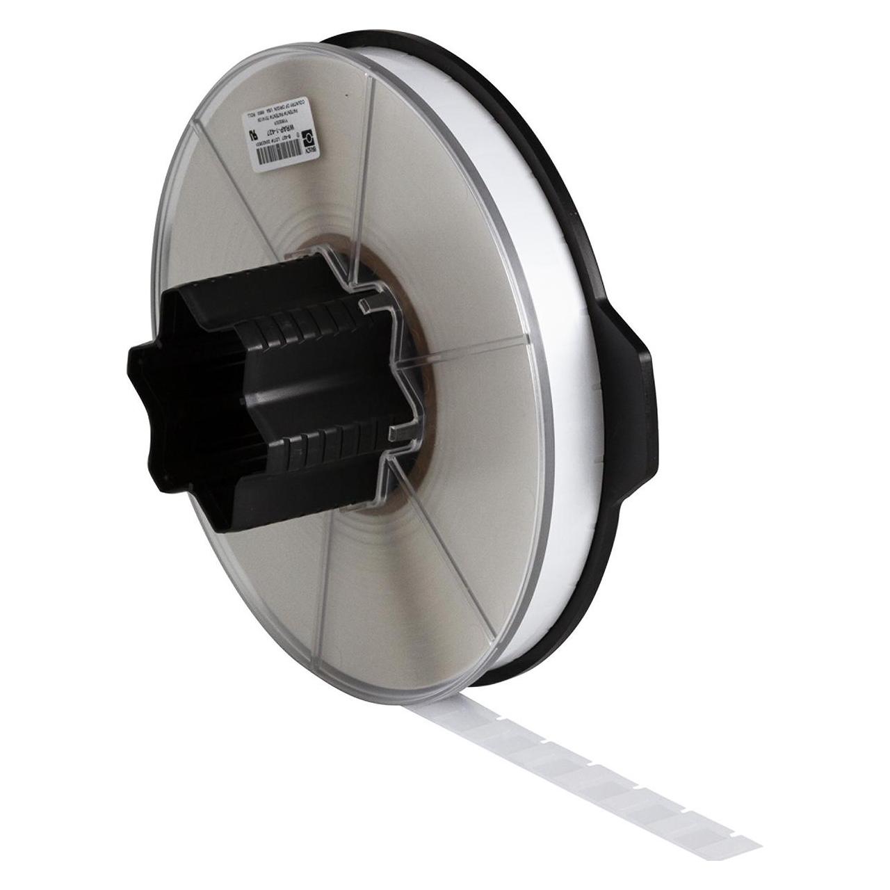 Brady WRAP-1-417, Vinyl, matt, Weiss/Transparent, 12.70 x 9.53(19.05) mm, selbstlaminierend, perman (WRAP-1-417)