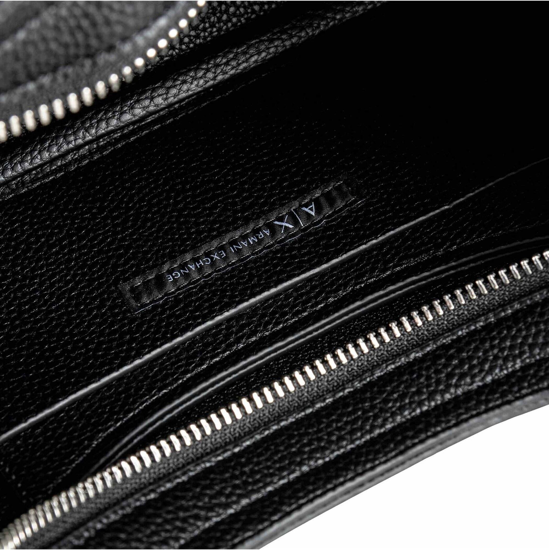 Giorgio Armani Umhängetasche ARMANI EXCHANGE "Umhängetasche Wave Hobo S", Damen, schwarz, Polyurethan (PU), Taschen Umhängetasche