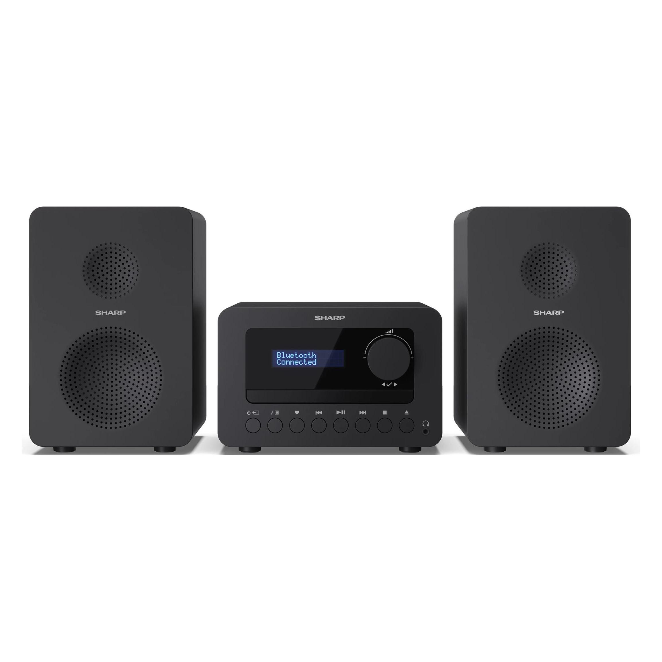 Sharp Interactive solution XL-B514(BK) TOKYO FM Hi-Fi Micro System, Black | (Bluetooth, CD Player) (XL-B514(BK))