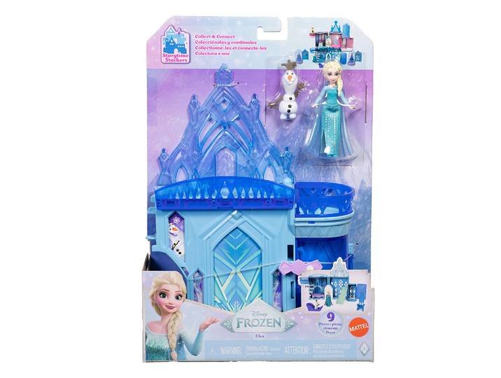 disney-palais de glace d’elsa la reine des neiges histoires à empiler