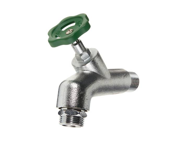 Auslaufventil Rohrbelüfter matt verchromt 3/4 x 3/4