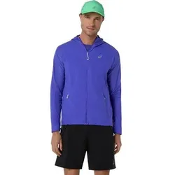 ASICS Herren Jacke ROAD PACKABLE JACKET, Größe S in Lila Lila