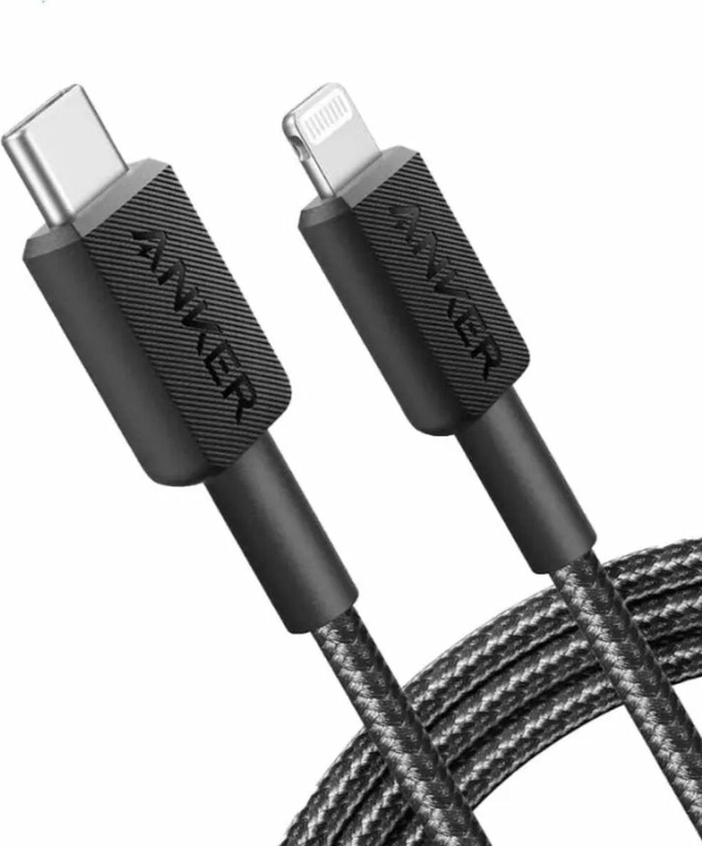 Anker 322 USB-C naar Lightning-kabel, gevlochten, 91 cm