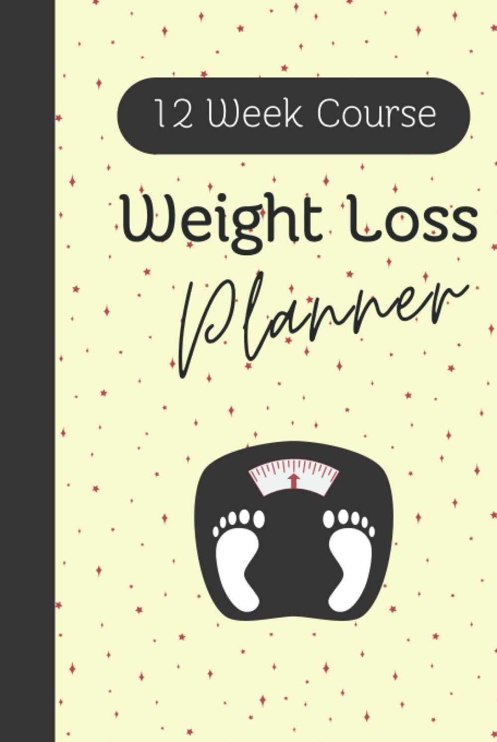 12 Weken Afslank Planner met Calorie Tracker - Hardcover - Crème