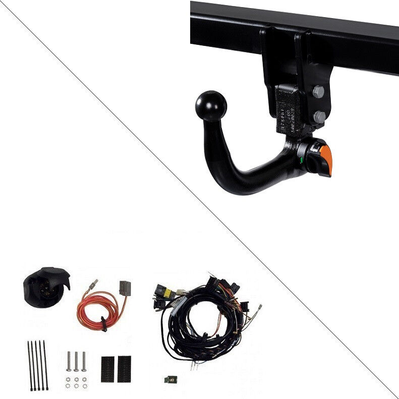 Attelage BMW Serie 5 Berline Type G60 G60 Thermique y compris Pack M (07/2023-) RDSOV + Faisceau spécifique 7 broches Trail-Tec