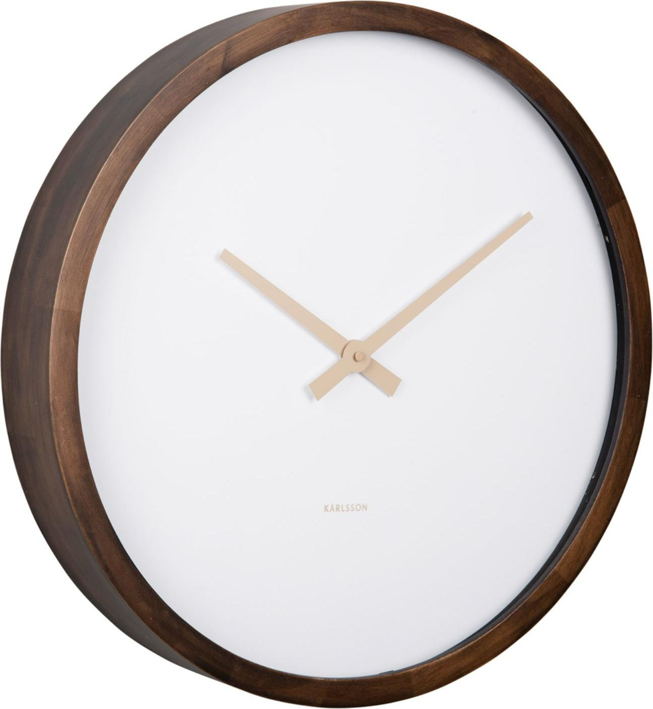 Karlsson Wandklok Ancho Large Donker hout