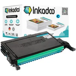 Inkadoo, Toner, Toner kompatibel zu Samsung CLP-C660B/ELS / C660 Toner, cyan Cyan (C)