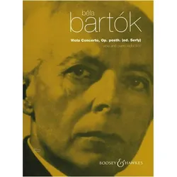 Bèla Bartòk. Violakonzert, Fachbücher von Béla Bartók, Tibor Serly