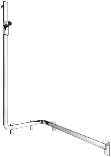 Keuco AXESS Barre de douche chromée 850 mm, avec barre de douche, version gauche (35008018602)