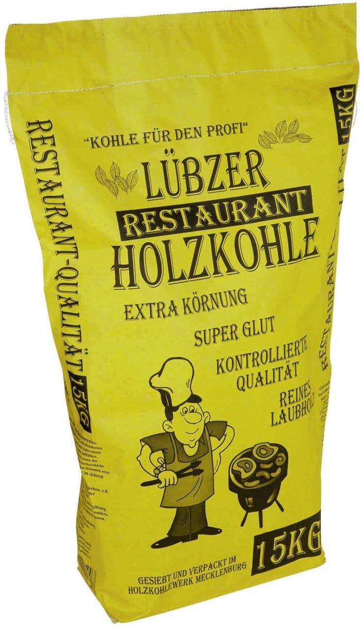 Weitere Lübzer Gastro- Holzkohle 15 kg