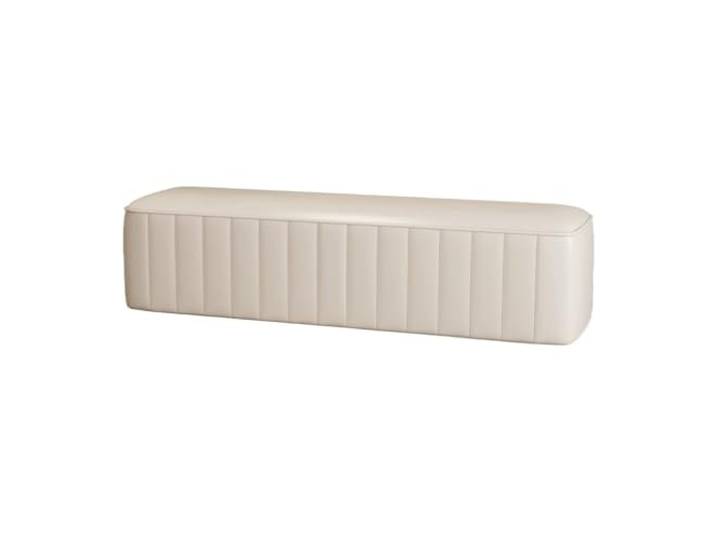 RUNZE765Z Dekorativ Multifunktionale Sofabank for den Haushalt, kreativ(Weiß,100 * 40 * 43cm)