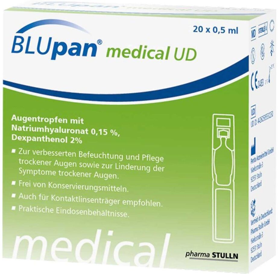 Blupan medical Ud Augentropfen 20X0.5ml