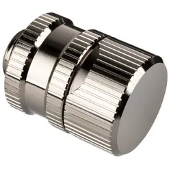 EKWB EK-Quantum Torque Ablassventil - Nickel, Wasserkühlung Anschluss, Silber