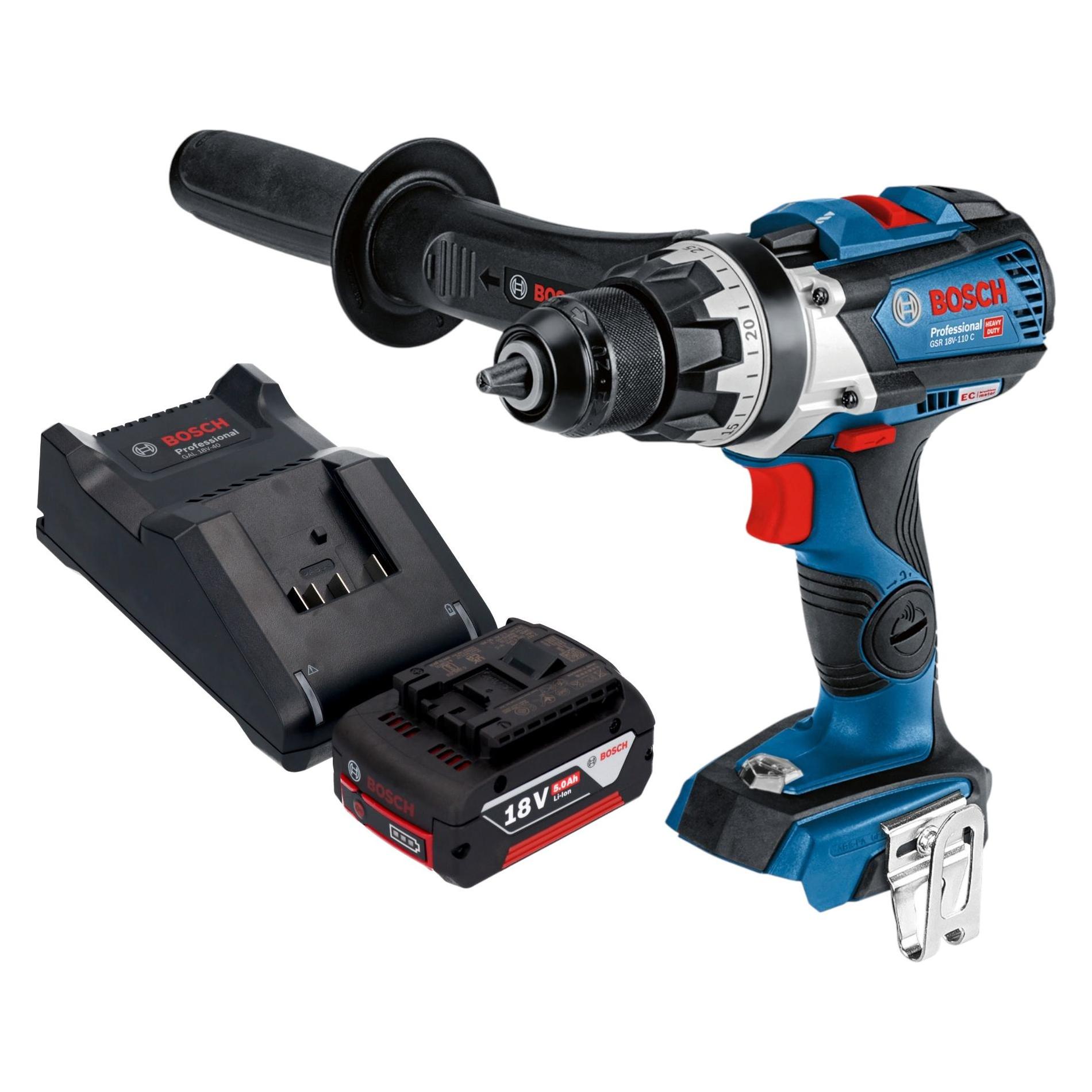 Bosch Professional GSR 18V-110 (Bohrschrauber) (06019G0108)