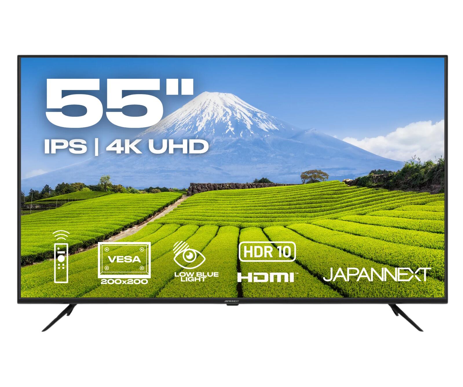 JapanNext 4K UHD Fernseher 139,7cm (55") JN-IPS550UHD60F